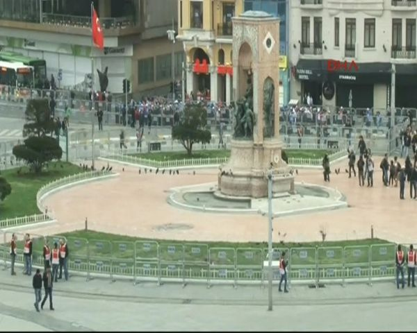 1 Mayıs İşçi Bayramı İstanbul görüntüleri