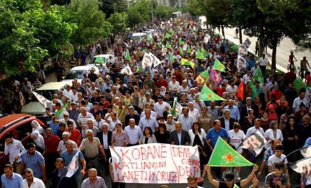  20 bin kişiden IŞİD protestosu!