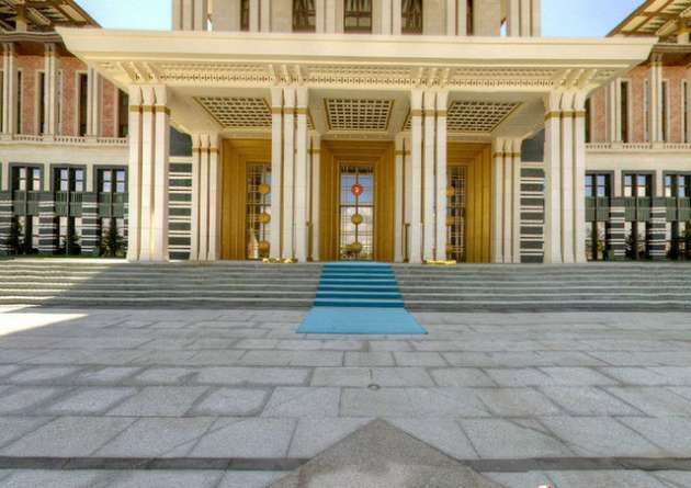 Cumhurbaşkanlığı Sarayı'nda sanal tur