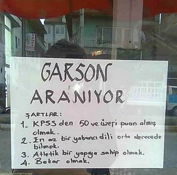 İşsiz kalayım dedirten iş ilanları görenleri şaşırtıyor! 