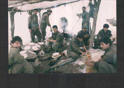 PKK kampları böyle görüntülendi işte o fotoğraflar