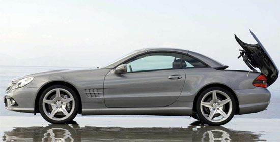 Mercedes SL65 görüntülendi