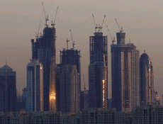 Çöken kent Dubai'den kareler