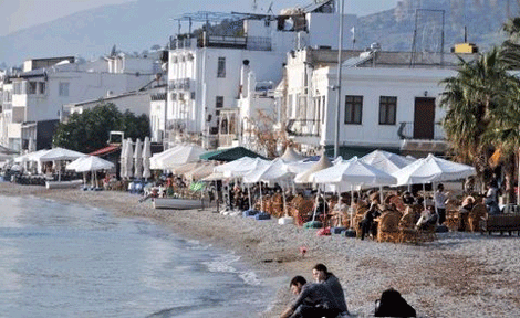 Bodrum'da bayram tatili 