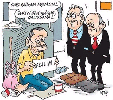 Karikatürlerle 'Kürt Açılımı'