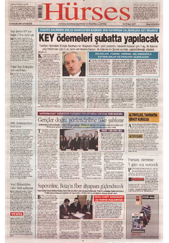 Gazetelerin bugünkü manşetleri