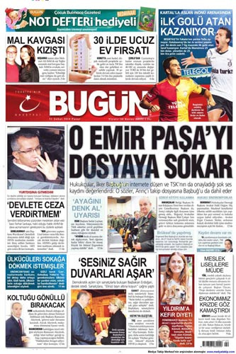 Türk basınında bugün