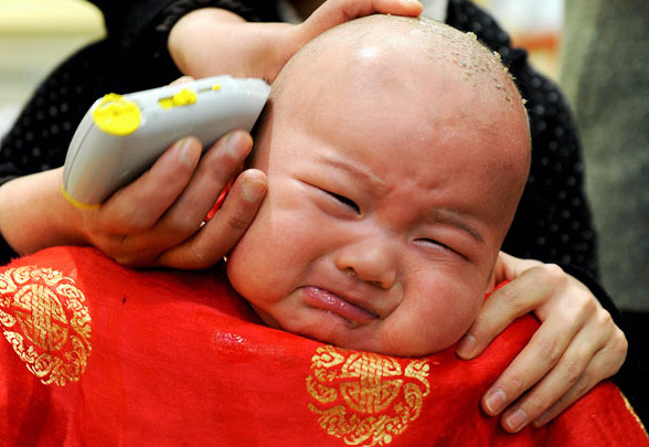 Çinli bebeklerin 'şanslı' günü