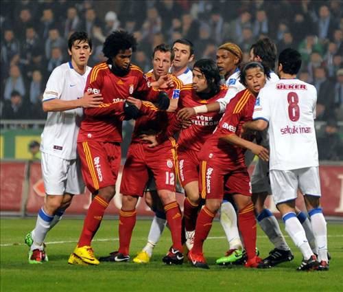 Trabzonspor-Galatasaray karşılaşması