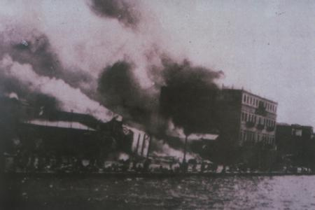 İzmir yangınının çok özel görüntüleri