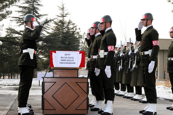 Şehitlerimizi uğurladık