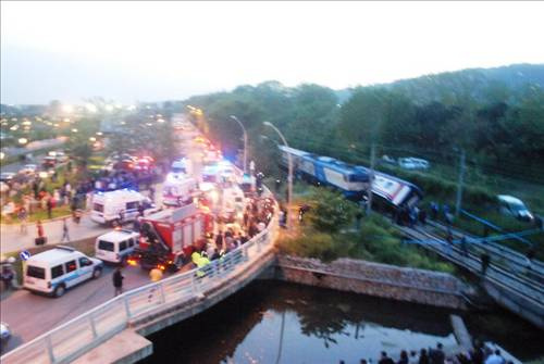 Kocaeli'de tren kazası