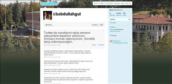 Abdullah Gül'ün twitter günlüğü