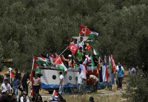 Mavi Marmara'nın maketine bile tahammülleri yok