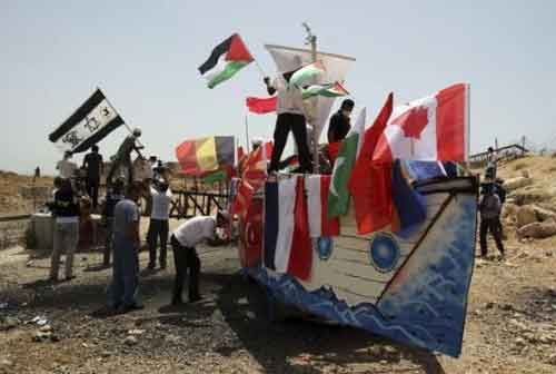 Mavi Marmara'nın maketine bile tahammülleri yok