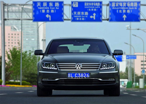  Volkswagen'in amiral gemisi "Phaeton"