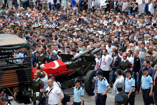 Samsun Şehidini ebediyete uğurladı