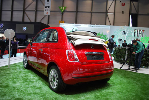 Dizel motorlu Fiat 500c Türkiye'de