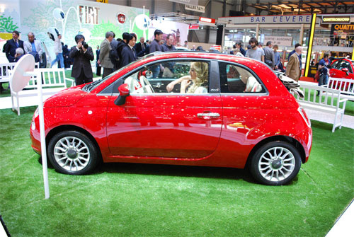 Dizel motorlu Fiat 500c Türkiye'de