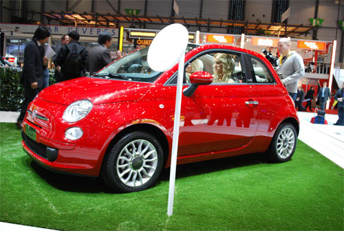 Dizel motorlu Fiat 500c Türkiye'de