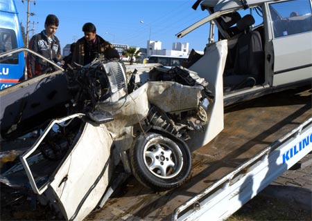 Bu otomobilden sağ çıktı