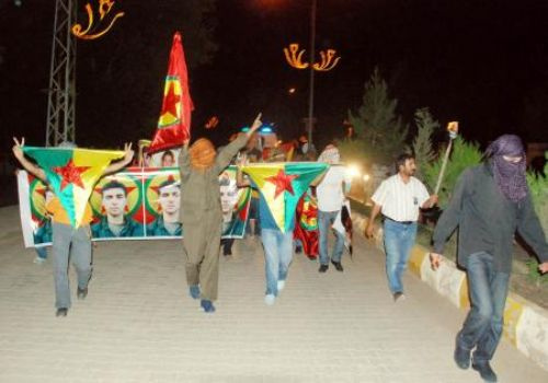 PKK'lıya miting gibi cenaze töreni