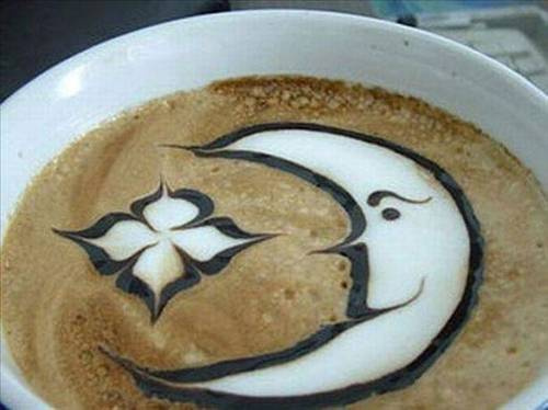 En ilginç kahve süsleme sanatı
