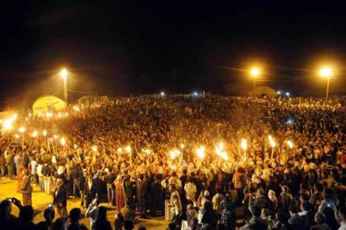 Kuzu Kırpma Festivali'nde olay