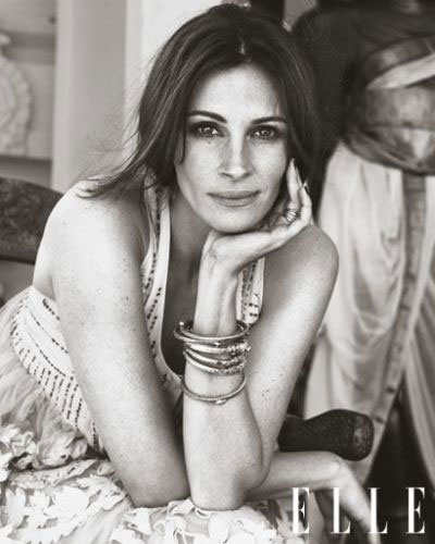 Julia Roberts'ın Elle'de