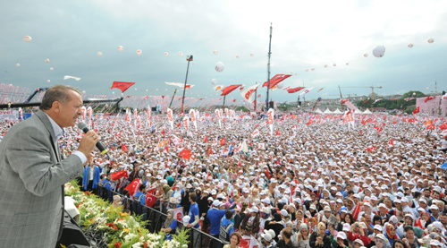 Başbakan Erdoğan'ın İstanbul mitingi