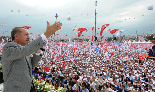 Başbakan Erdoğan'ın İstanbul mitingi