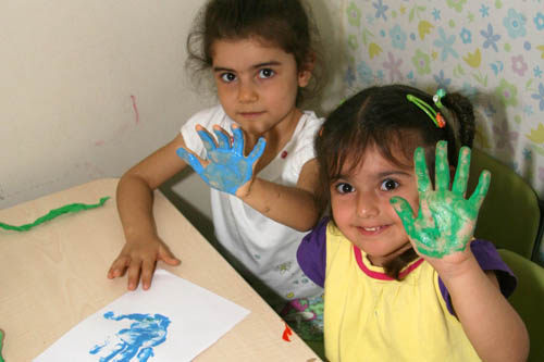 Çankaya'da çocuklar mutlu aileler rahat