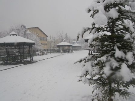 Çubuk'tan kış manzaraları