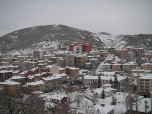 Kızılcahamam'dan kış manzaraları