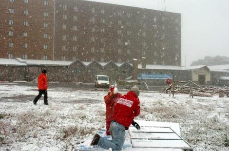 Bolu'ya ilk kar yağdı
