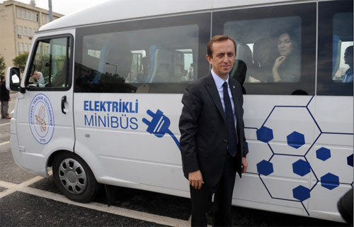 İTÜ elektrikli minibüs yaptı