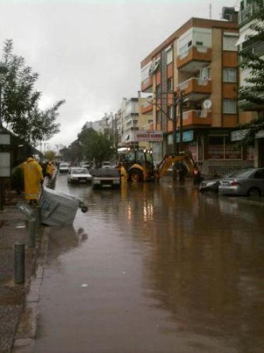 Türkiye'den yağmur manzaraları 