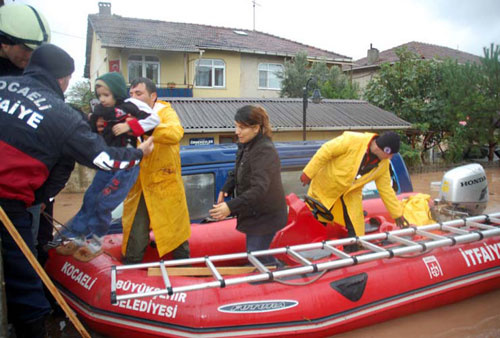 Türkiye'den yağmur manzaraları