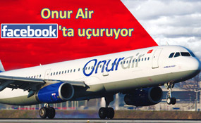 Onur Air Facebookta 