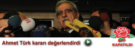 DTP kapatıldı 37 kişiye yasak geldi - Resim: 1