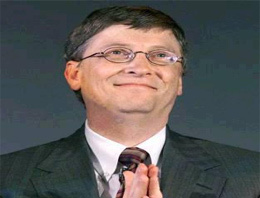 Bill Gates'in parasını 33 kamyon taşıyor