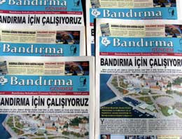 Bandırma Belediyesi'nin gazetesi yayında