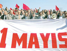 Antalya'da 1 Mayıs mesajı