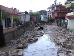 Beykoz sular altında kaldı