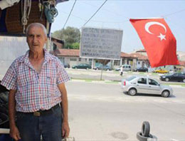 Esnaftan PKK'ya pankartlı tepki