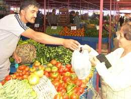 Kocasinan'da Fatih pazarı yenilendi