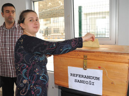 Referandum sandıklarına özel koruma