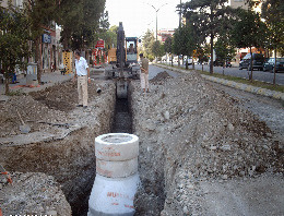 Alt yapı çalışmaları devam ediyor