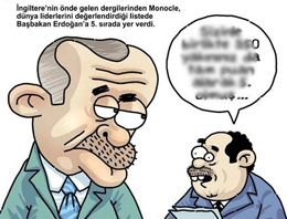 Erdoğan yine Penguen'in kapağında