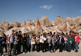 Genç Bakkartlılar Kapadokya'daydı 